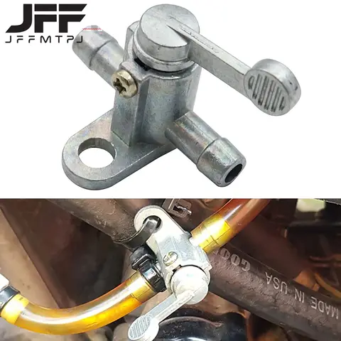 Robinet de carburant universel, 8mm, 5/16 pouces, Valve d'essence, interrupteur de réservoir de carburant pour Honda Kawasaki KTM Suzuki Yamaha ATV PW50 PW80 moto
