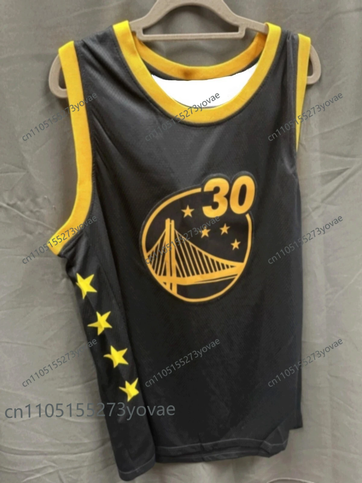 تي شيرت كلاسيكي مطبوع ثلاثي الأبعاد لكرة السلة جيرسي كاري جيرسي للرجال بأكمام قصيرة تي شيرت سريع الجفاف وجيد التهوية