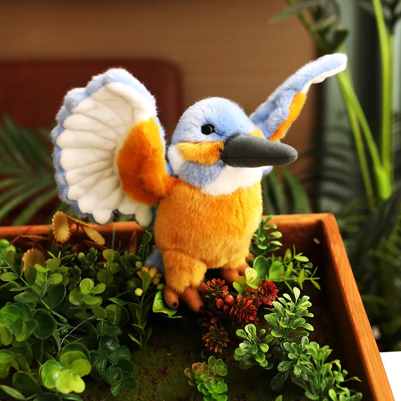 

New 20cm High-quality Simulated color woodpecker Plush Toys Soft Animal Home Decoration Christmas Gift Children's Birthday Gift