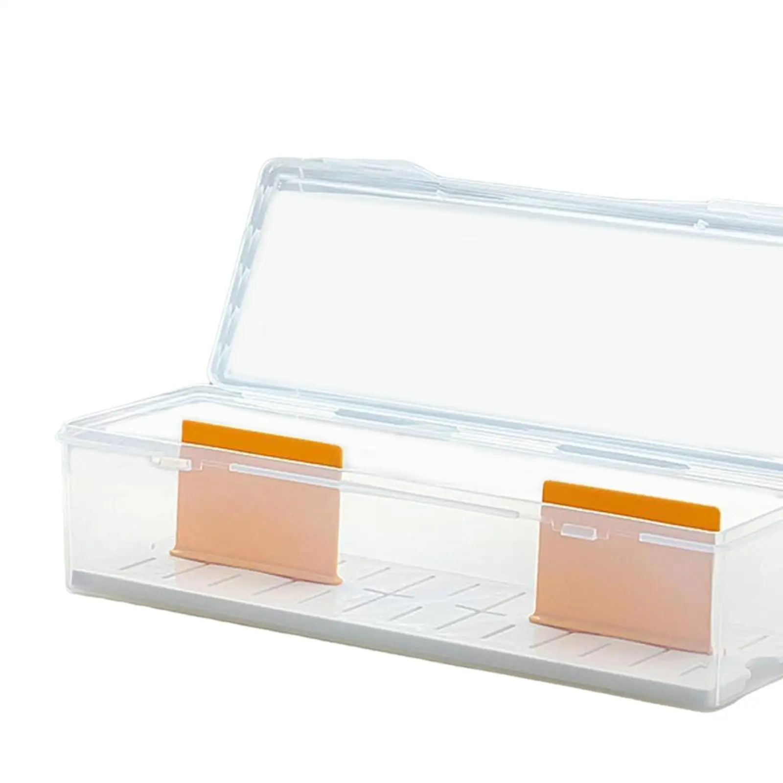 Caja de almacenamiento de tarjetas comerciales, soporte de exhibición portátil transparente de gran capacidad, colección de pasatiempos de protección, caja de almacenamiento de tarjetas resistente