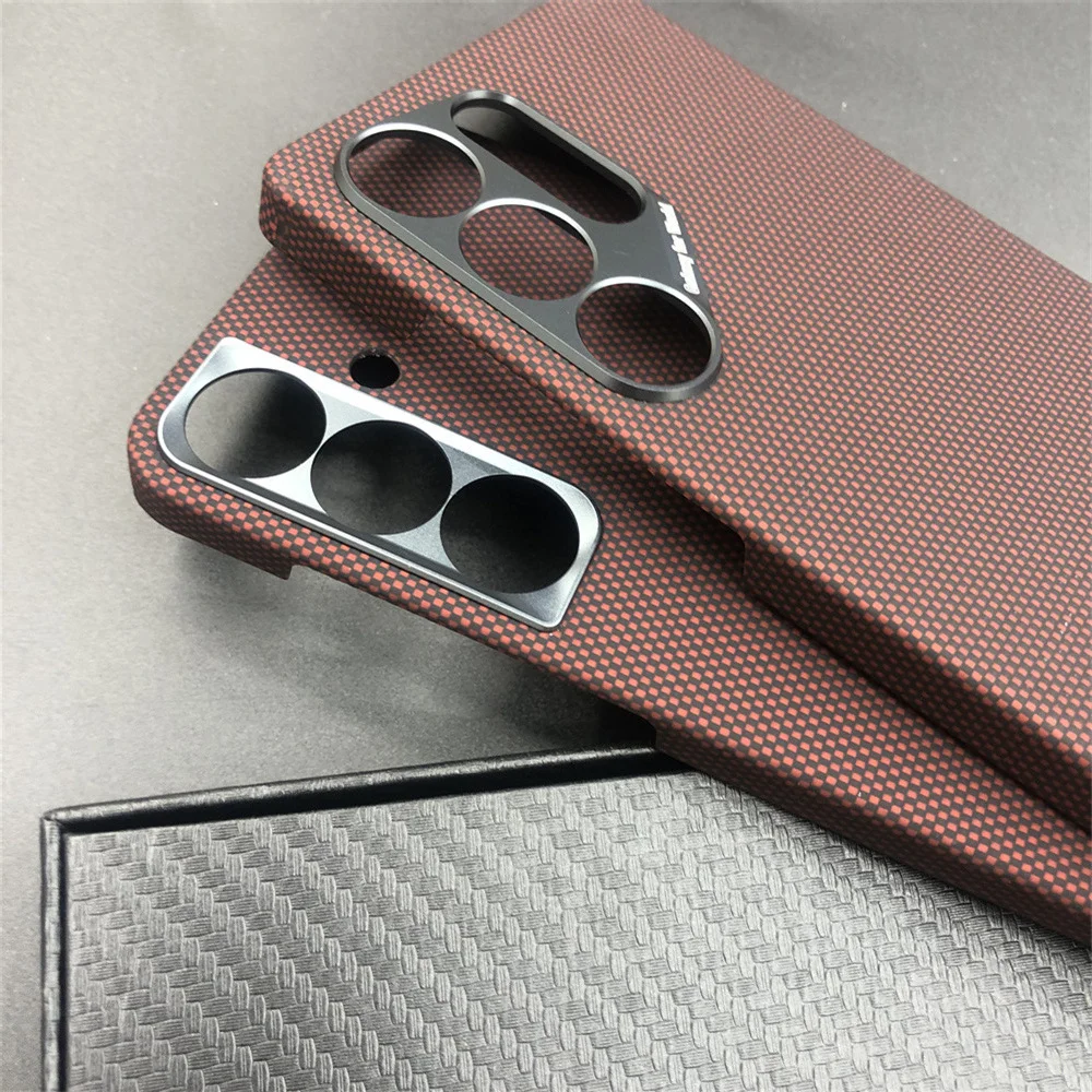 Carbon Fabric Fiber Aramid For Magsafe Case For Samsung Galaxy S25ultra Magnetic  Shell For  Galaxy S25/S25plus Case