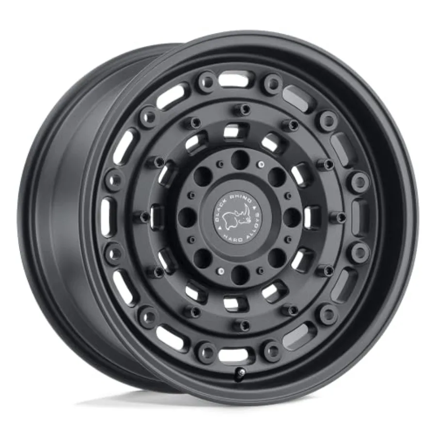 

ARSENAL 18X9.5 8X180 5.72 12mm TEXTURED MATTE BLACK wheels for off-road SUVs black textured matte finish durable alloy construc