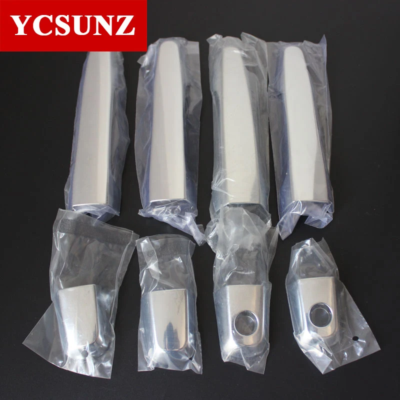 Door Handle Cover For Mitsubishi Triton L200 2006 2007 2008 2009 2010 2011 2012 2013 2014 Car Exterior Accessories Double Cab 5