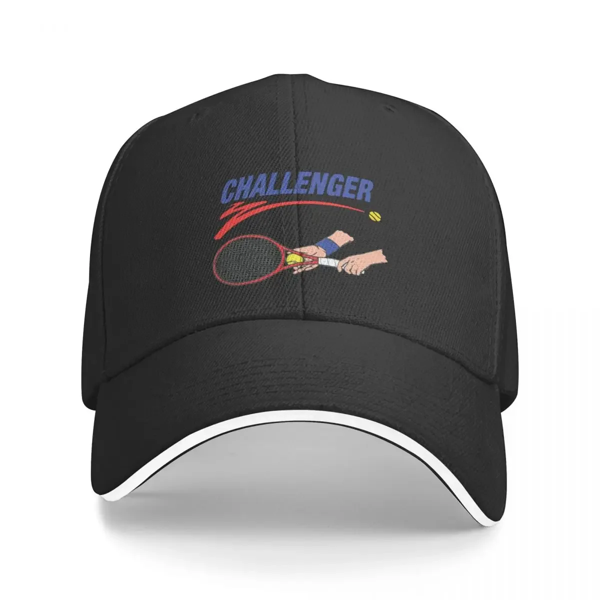 

New Rochelle N.Y. Challenger Vintage Tennis Baseball Cap Trucker Hat Golf Wear New In Hat Caps Women Men's