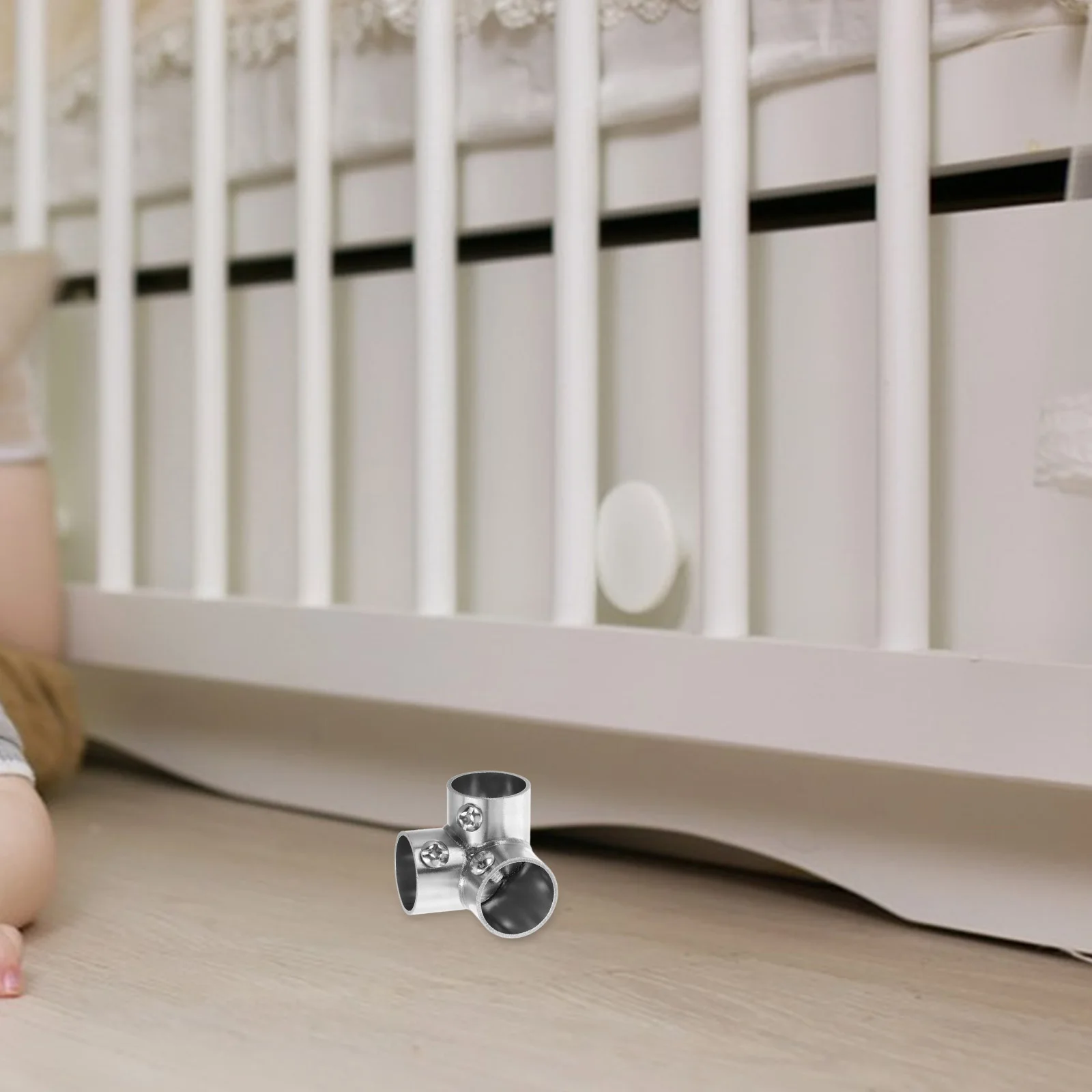 

Stainless Steel Connectors Adjustable Length Stable Direct External Fittings Child Safety Gate Marine Grade Boat Railing