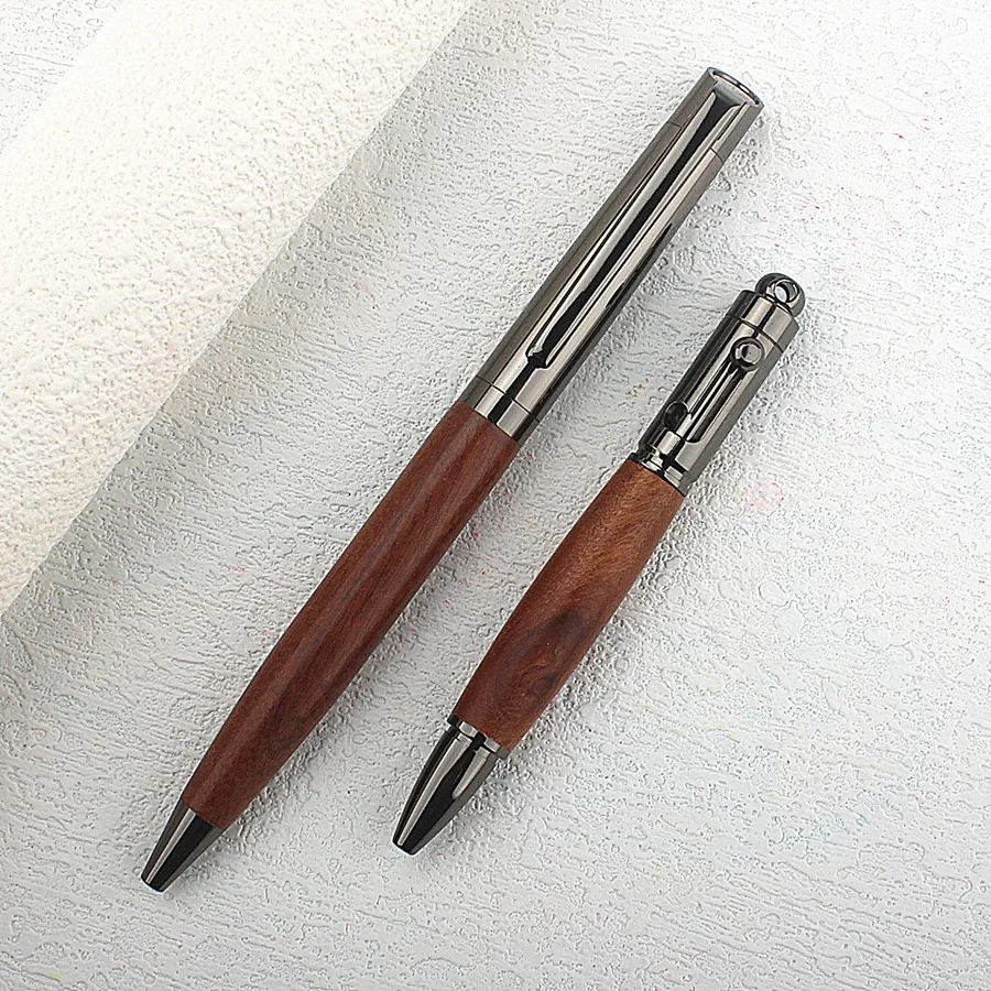 Luxe Heavy Feel Metal Balpennen School Business Office Handtekening Roller Pen Schrijven Student Briefpapier Leveringen