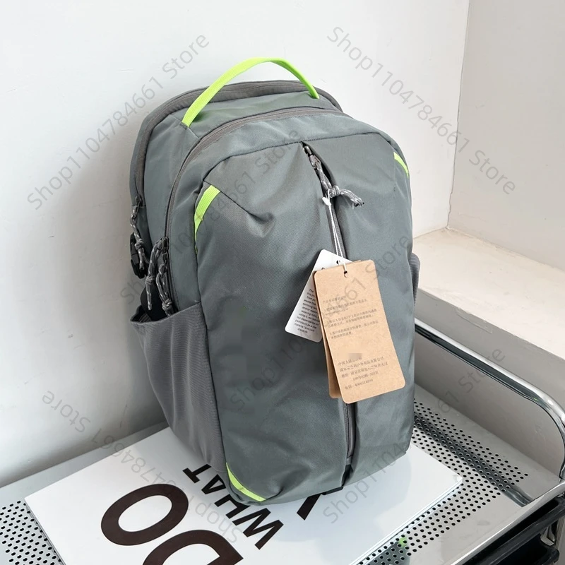 New Ba Double Shoulder Bag Color Contrasting Shoulder Bag Outdoor Sports Color Contrasting Fashion Handbag Hiking Motorcyclebag