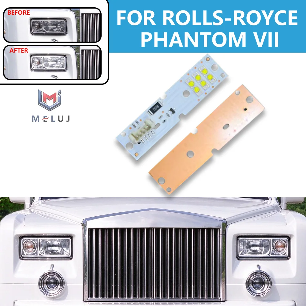 LED White Light Source Chip For Rolls-Royce Phantom VII Angel Eye DRL Light Source Board Headlight DRL Module Replacement Parts