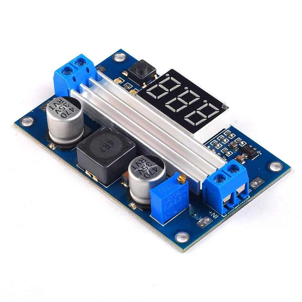 Módulo regulador de tensão de fonte de alimentação LTC1871 Conversor DC-DC Módulo de fonte de alimentação regulada 3-35V Max 9A