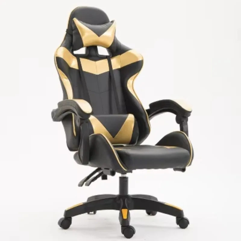 Footrest Ergonomic Silla Gamer Racing Gamer Chair with PU Leather Computer Gaming Chair