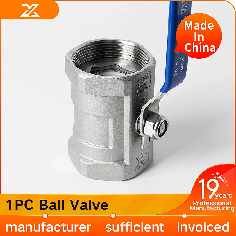 201/304/316 stainless steel one-piece ball valve/internal threaded ball valve/tap valve switch 4 minutes 6 minutes