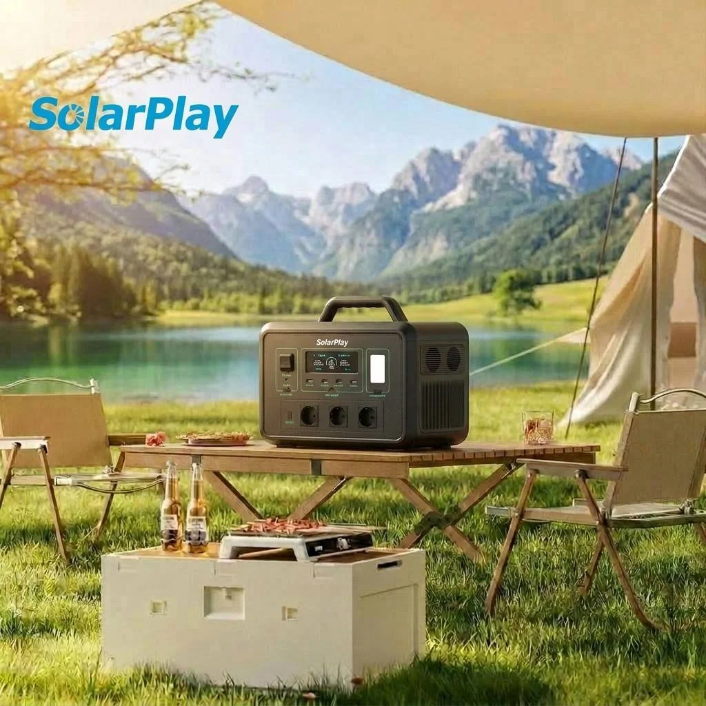 Wholesale 1800W Portable Power Station 1152Wh LiFePO4 Battery Solar Generator with UPS for Home Backup and Camping