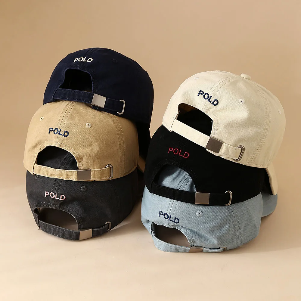 Unisex Letter Embroidery Hip-Hop Hats Outdoor Adjustable Casual Baseball Caps Sunscreen Hat view 3