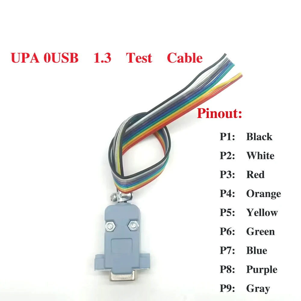 

UPA V1.3 Test Cable Adapter Compatible for UPA USB V1.3 Programmer Tools ECU Pinout Diagnostic Connectors