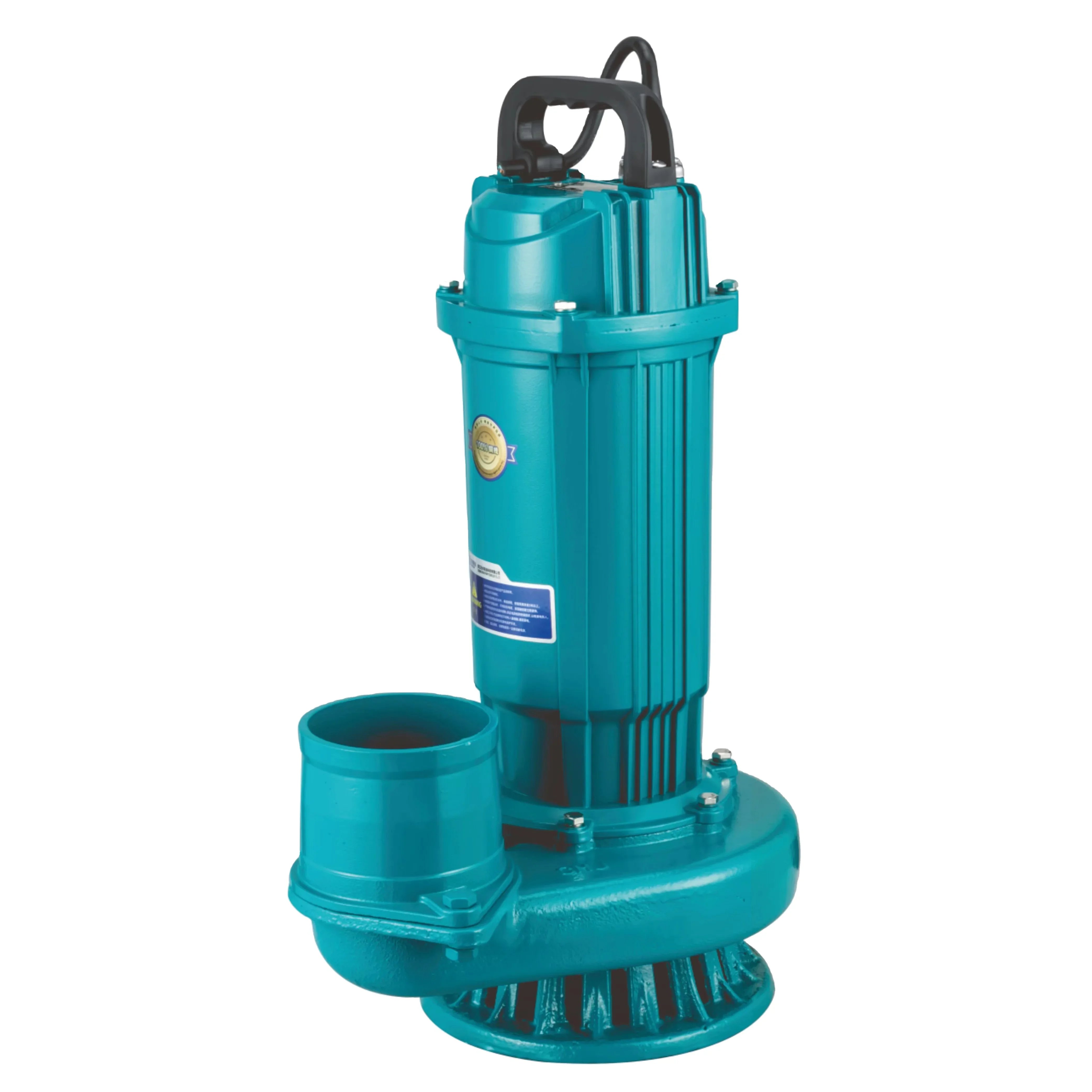 304 stainless steel screw interface or flange interface diameter WQS submersible sewage pump