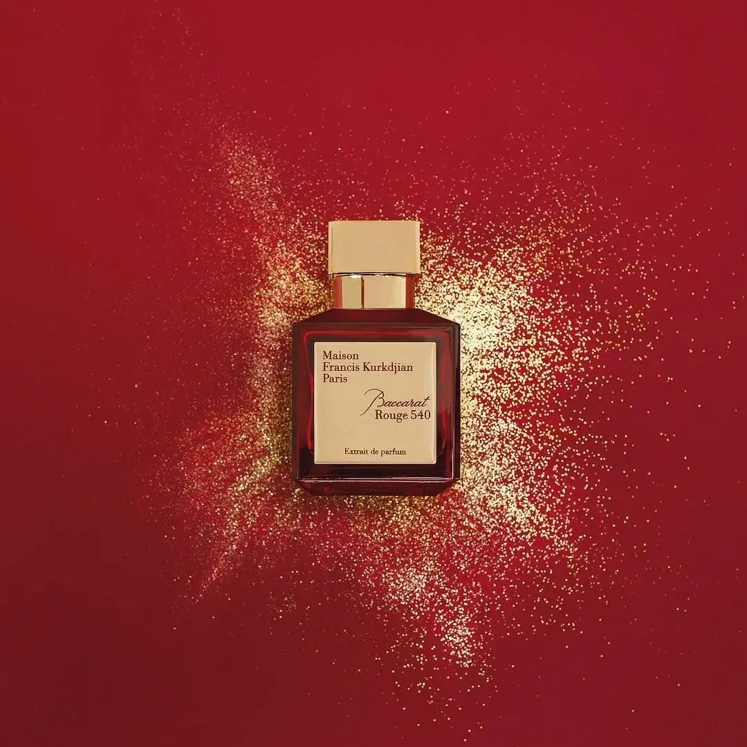 

Baccarat Rouge 540 Pure Perfume 2.3oz – Amber Floral Unisex Scent, Long Lasting Luxury Holiday Gift for Christmas Halloween
