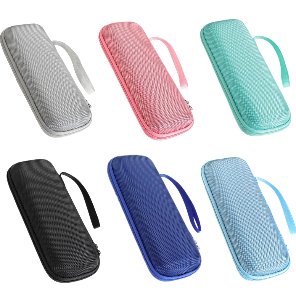 Portable Carry  Multicolor Rectangular Storage Box With Hand Cord Accessory Anti-shock Storage Bag For Earphones Bags Headphone
