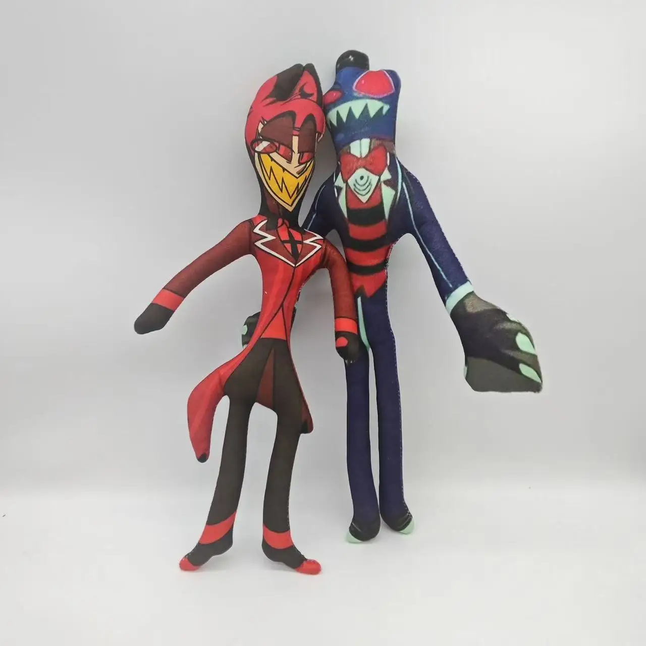 

Hell Inn Peripherals Plush Doll Alastor Abstract Decompression Toy Twistable Vox 3 Vees Figurine Plush Toy 3V Decompress Dolls