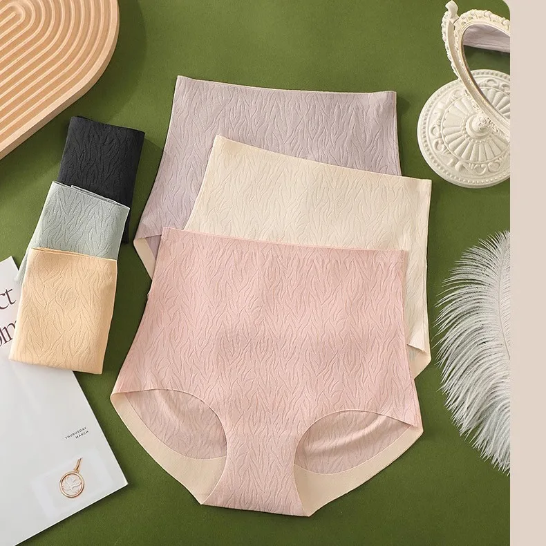 Женские трусики с завышенной талией и подтяжкой ягодиц |   Бесшовные без следов |   Дышащее, приятное для кожи, быстросохнущее корректирующее белье