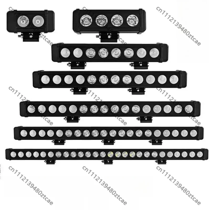 Single‑Row LED Light Bar for Car,High Power Strobe Spotlight for Off‑Road Roof Bumper Grille