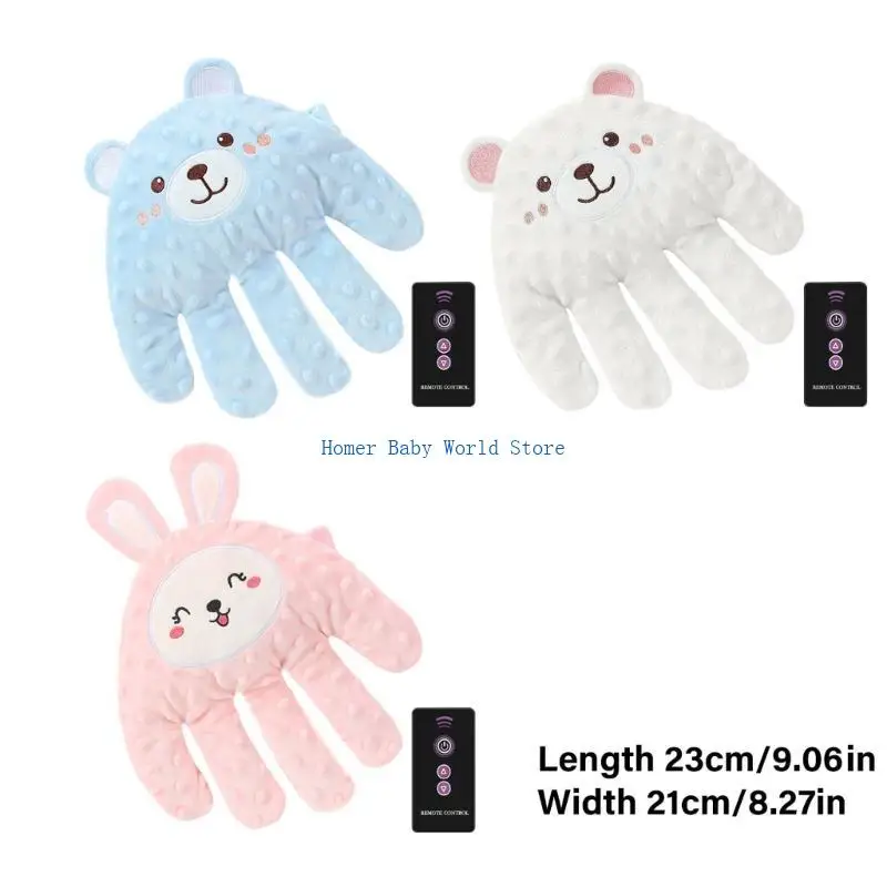 B2QD وسادة عادم أطفال جميلة تهدئ القلق وتريح اليد مع جهاز تحكم عن بعد #6