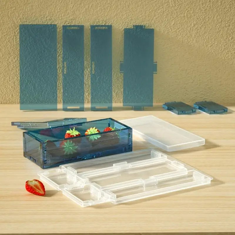 K43F Pencil for Case Silicone Storage Mould Mold Box Resin Casting Trinket Pen Holder