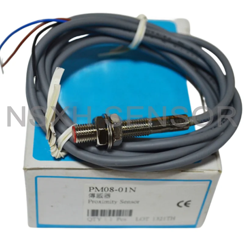 

PM08-01N PM08-01P PM08-01PB PM08-01NB Proximity Switch Sensor New High Quality