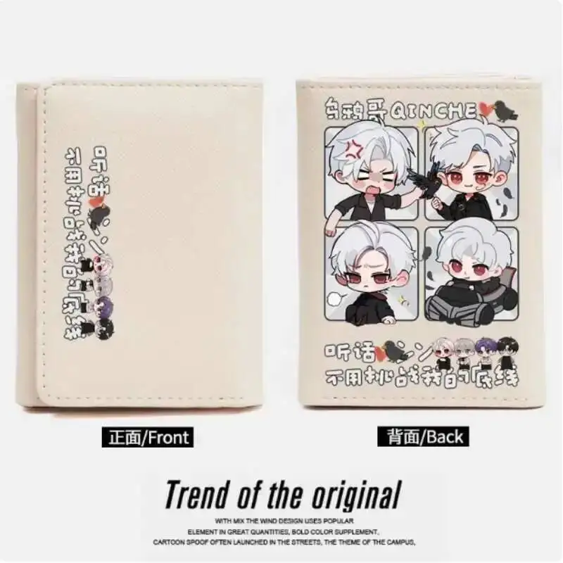 

Силус Любовь и Глубокий косплей Модные кошельки из искусственной кожи Кошелек для карт Монета Засов Сумка для денег Косплей Подарок B1789 Аниме