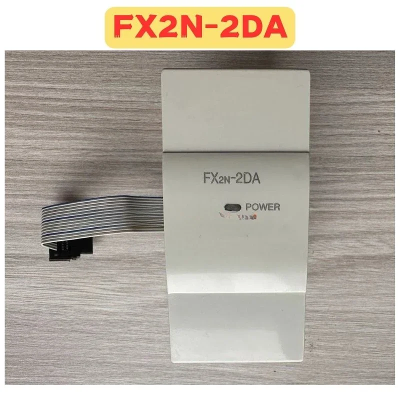 Used 90% New PLC Module FX2N-2DA FX2N 2DA Normal Function Tested OK