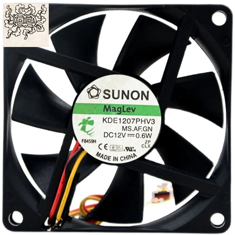

Ltsf For SUNON KDE1207PHV3 MS.AF.GN DC 12V 0.6W 70x70x15mm 3-Wire Server Cooling Fan