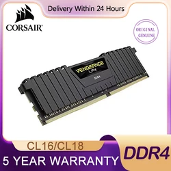 Corsair Vengeance LPX 16GB 8GB DDR4 3600MHz 3200MHz 1.35V 데스크탑 메모리 게임 e스포츠에 적합