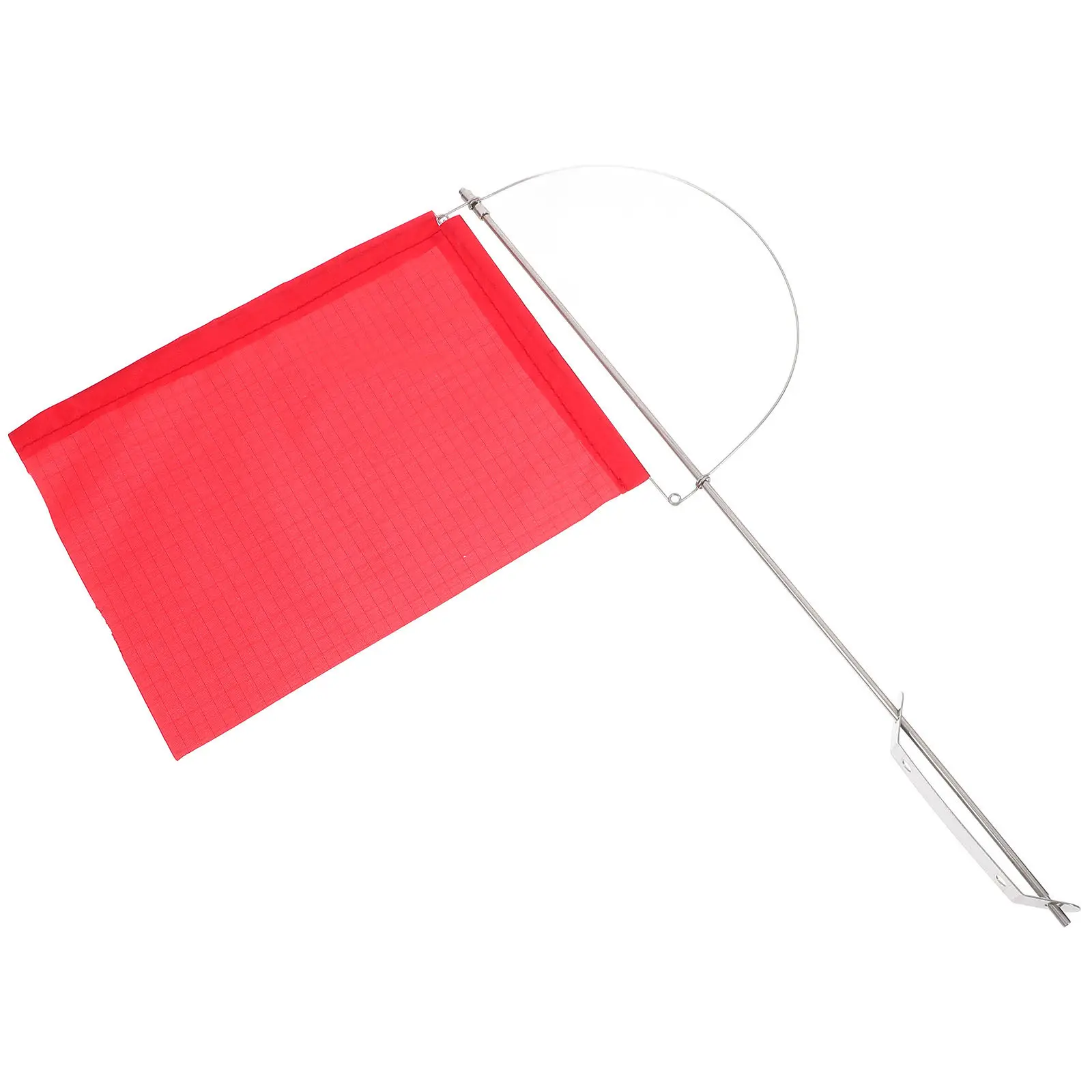 Yacht Wind Direction Flag Red Fabric Lightweight Portable Outdoor Boat Windsock Marine Indicator Wind Direction Indicators view 2
