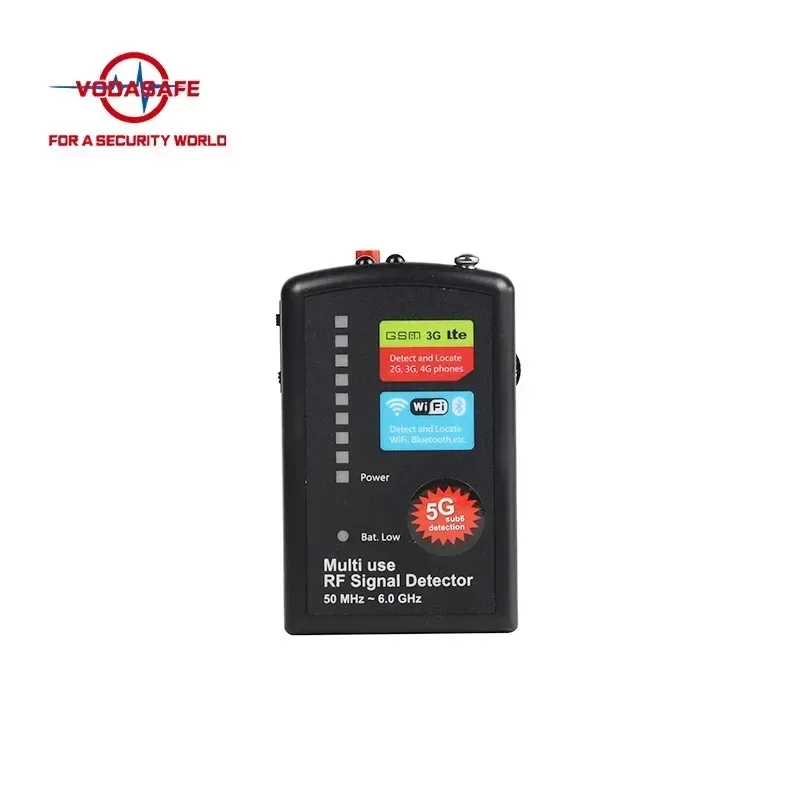 

2026 Pocket RF Signal Detector GSM Cell Phone 3G 4G WiFi Hidden Microphone Frequency 50 MHz ~ 6.0 GHz Wireless Devices