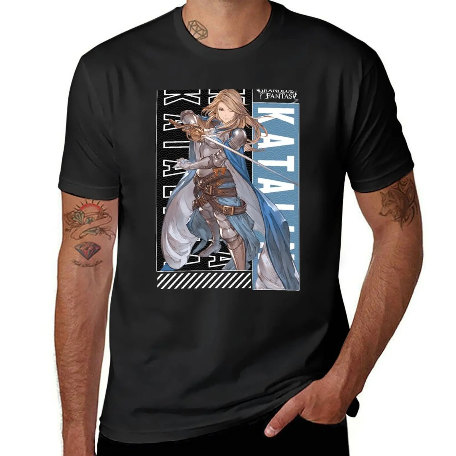 Katalina Granblue Fantasy The Animation T-Shirt new edition kawaii clothes vintage clothes mens graphic t-shirts funny