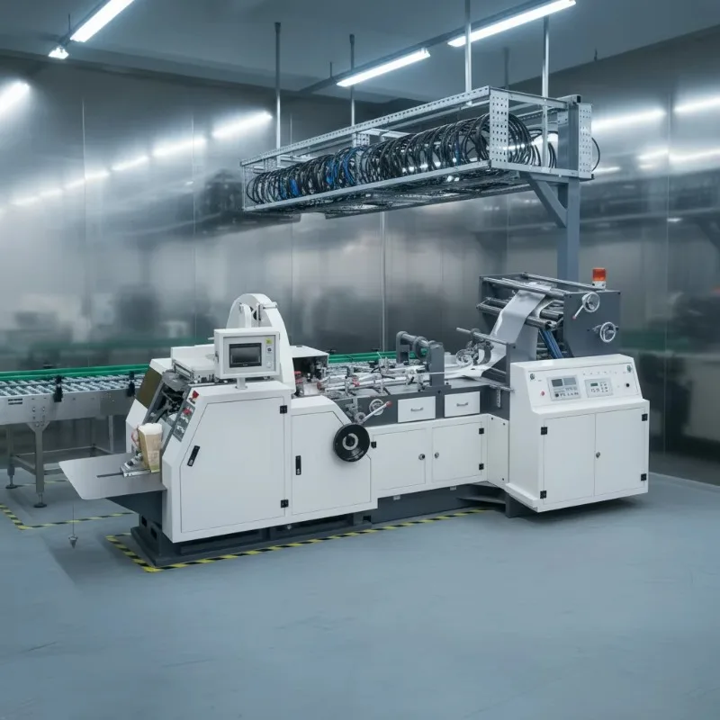 YG High-Speed Food Paper Bag Machine Most Popular with Efficient Motor Core Components Manufacturing Machine Paper Bag Machine view 4
