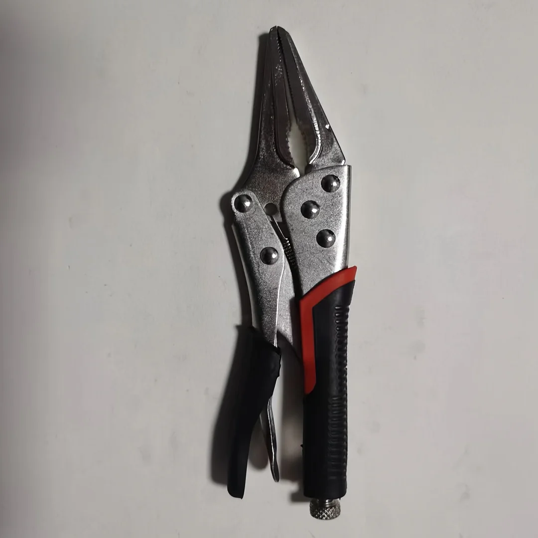 5inch Locking Pliers Lock Pliers Curved Jaw Pliers Straight Long Nose Pliers Multi-function Welding Tools