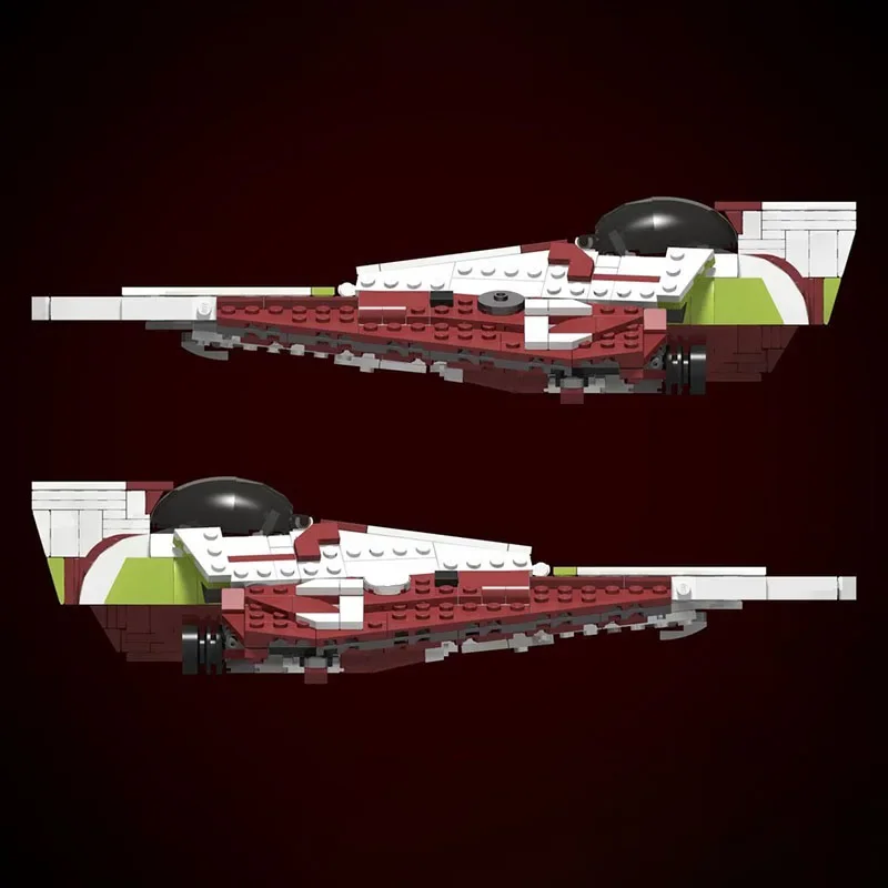 

455 деталей MOC Obies-Wans’s Delta-7 Aethersprite-class Light Interceptor (V2) — Конструктор «Звездные бои» для STEAM-обучения, рождественский подарок