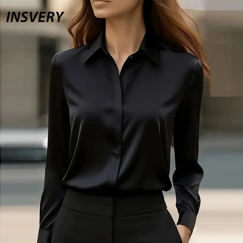

Autumn Elegant Women's Shirt White Black Women Blouse Shirt Long Sleeve Bow Collar Office Lady Casual Shirt Women Tops Spring