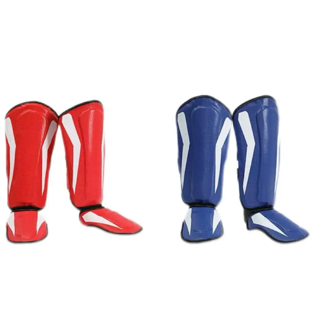 

Karate Shin Guards Adults Children Equipment For Combat Sports Exclusively Martial Arts Training Leg Knee Protection Gear