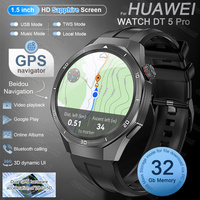 2025 New For HUAWEI GT 5 Pro 32Gb Memory SmartWatch AGPS Beidou Navigation Sapphire Screen HD Video Bluetooth Call SmartBracelet