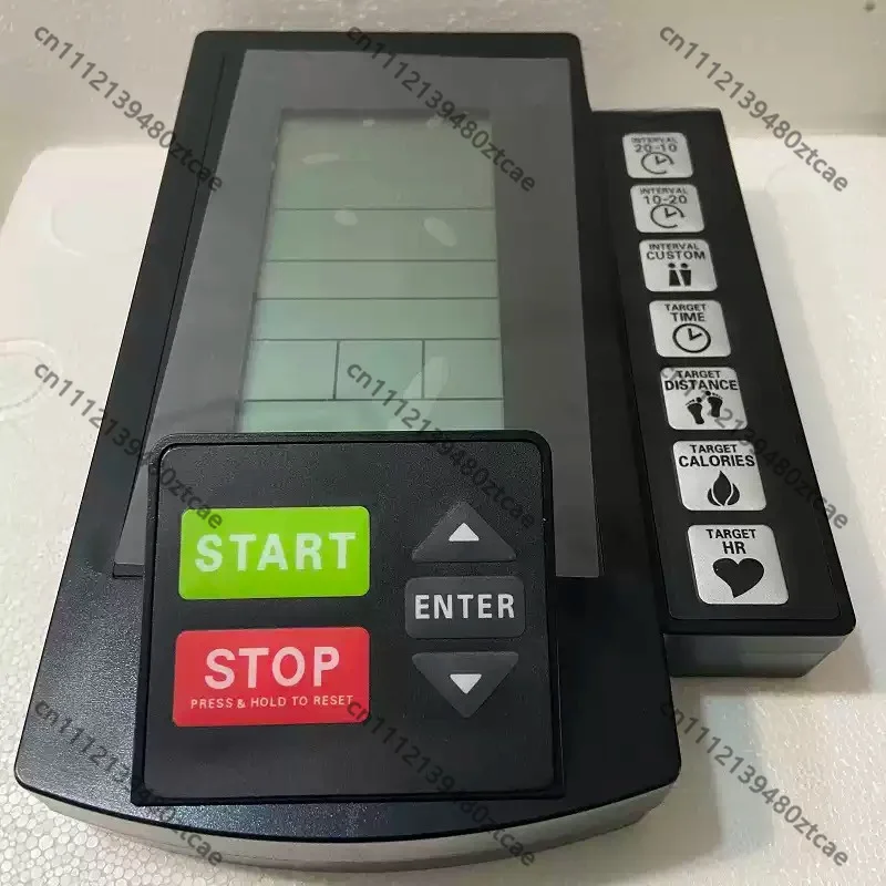 Fan Bike Stepper Climber Electronic Meter Speedometer, LCD Bluetooth Wireless Heart Rate, Fitness Equipment Dashboard Accessorie