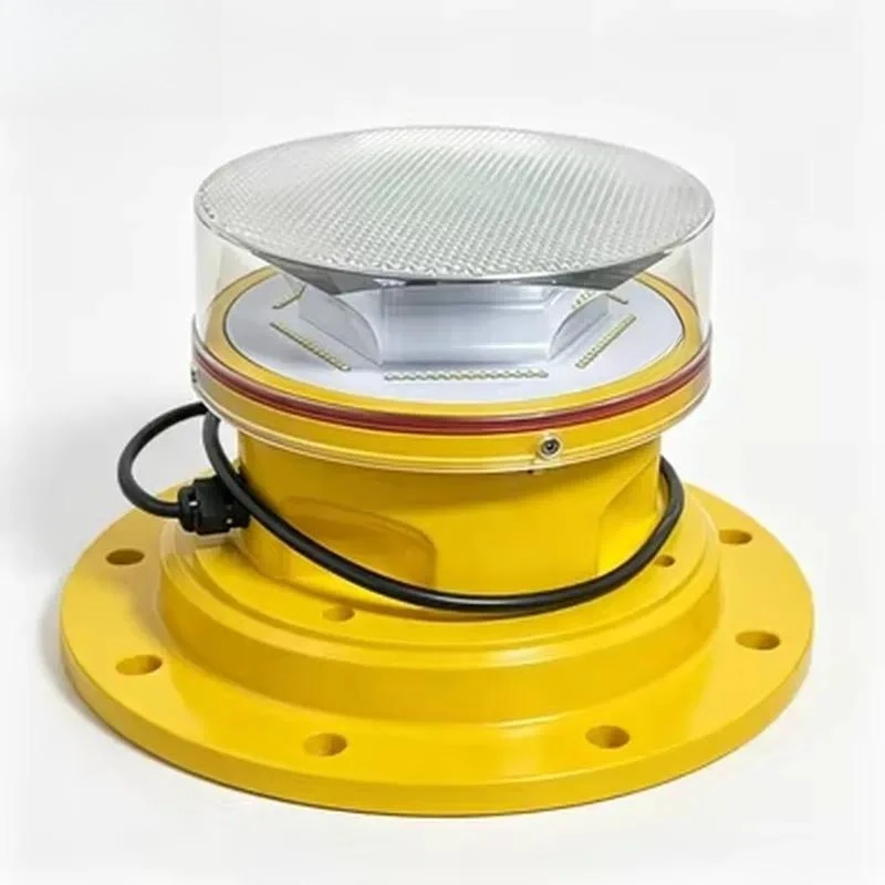 Solar Aviation Obstruction Light RGB Lighthouse for Airport Runways Bridges Tower Highlight Mine Warning Lamp