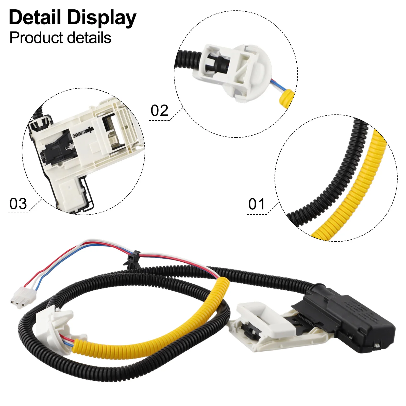 High Performance Washer Lid Lock Switch W11307244 Designed for Safe Operation in Kenmore/Roper Washing Machines