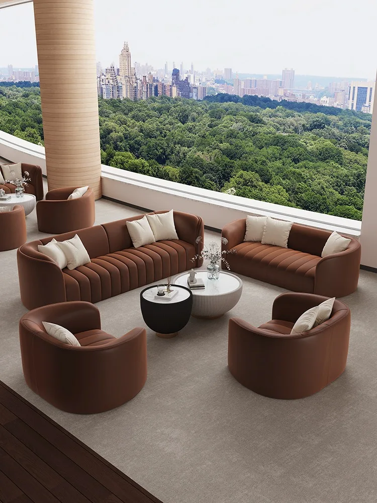 fgCommercial Modern Creative Reception Sofa - for Hotel Lounge Beauty Salon Rest Area, Competitive Price&