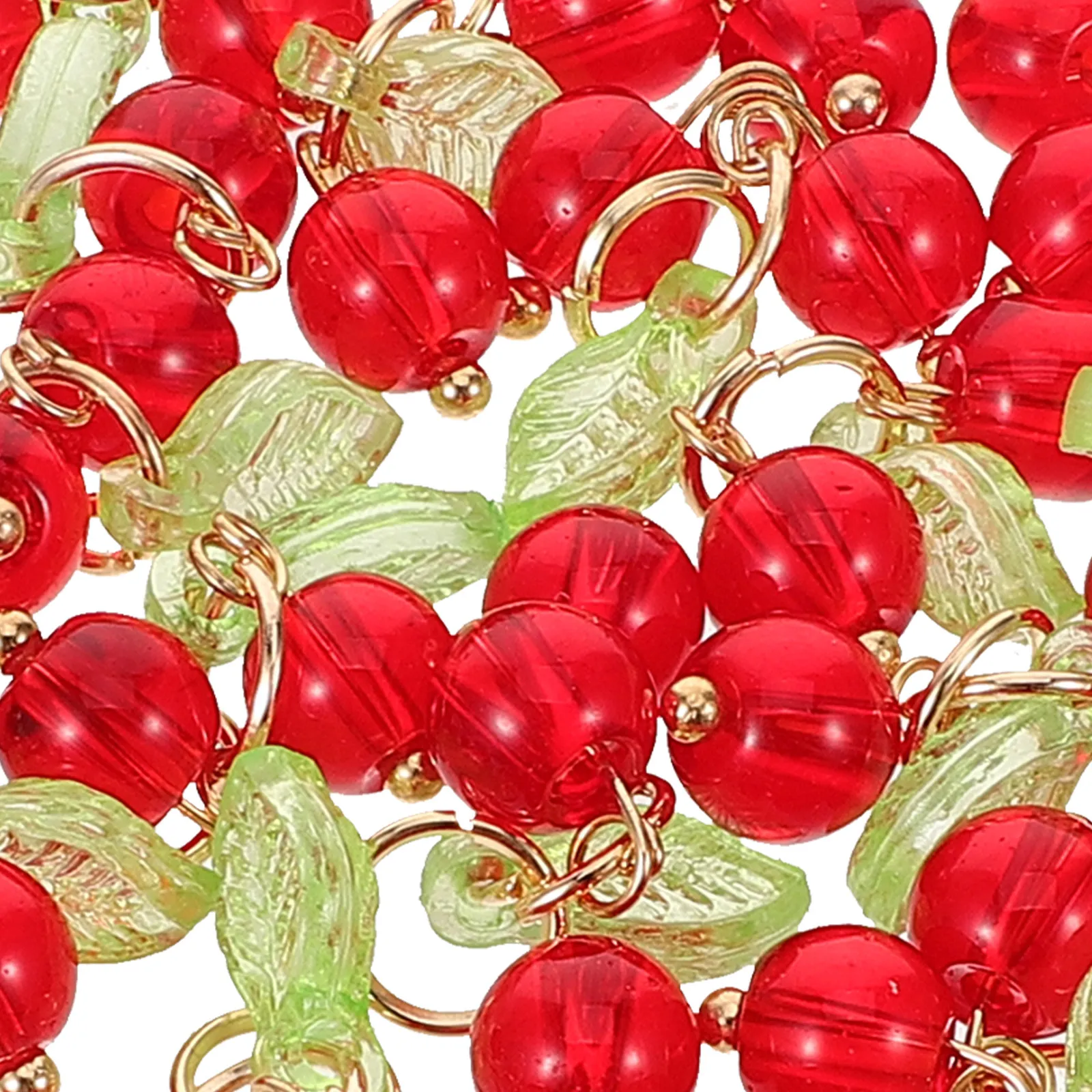Cherry Blossom Necklace for Women Charms Jewelry Making Beads Decorations Bracelet Pendants Necklaces Bracelets