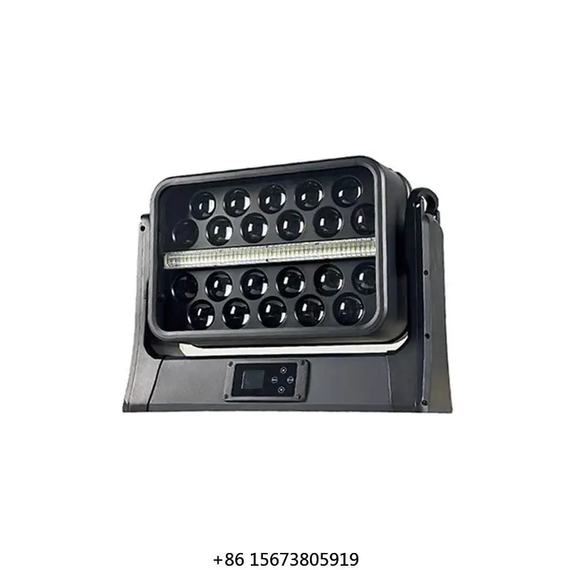 22x40W RGBW 4in1 LED Moving Head Strobe Wash Light with Zoom with Strobe 144x5w Cool White for Outdoor Event Concert