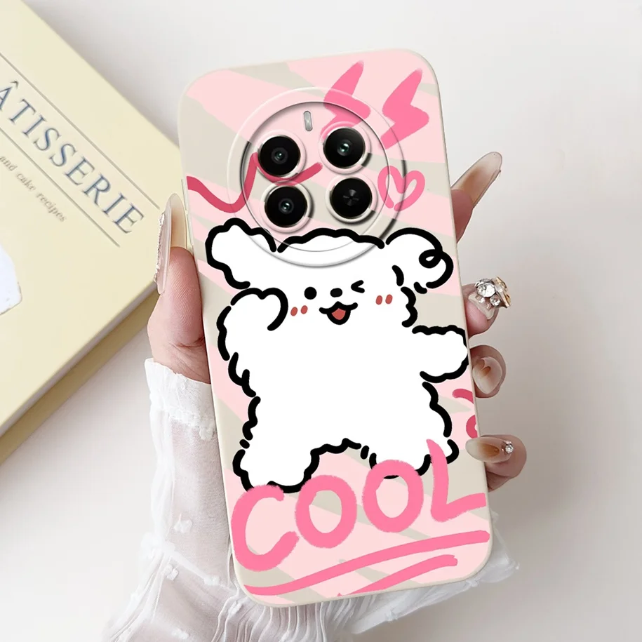 For Realme 12 Pro Plus Case Cute Cartoon Silicon TPU Phone Case For Realme 12 Plus Back Cover For Realme12 Pro+ Protective Shell