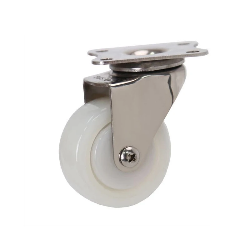 2Inch Caster Wheels 304 Stainless Steel Heavy Duty Casters,Rust-Proof Industrial Castor for Furniture,Labs,Hospitals,Restaurants