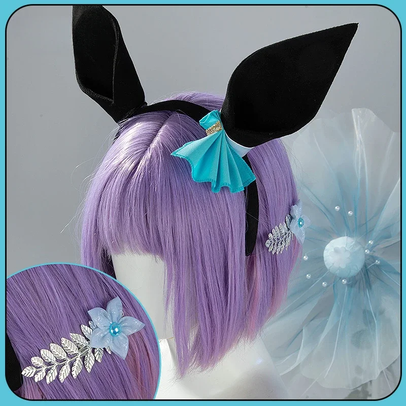 [Aangepast] Umamusume: Pretty Derby Cos Mejiro Ramonu Cosplay Kostuum Halloween Spel Pak Vrouwen Jurken