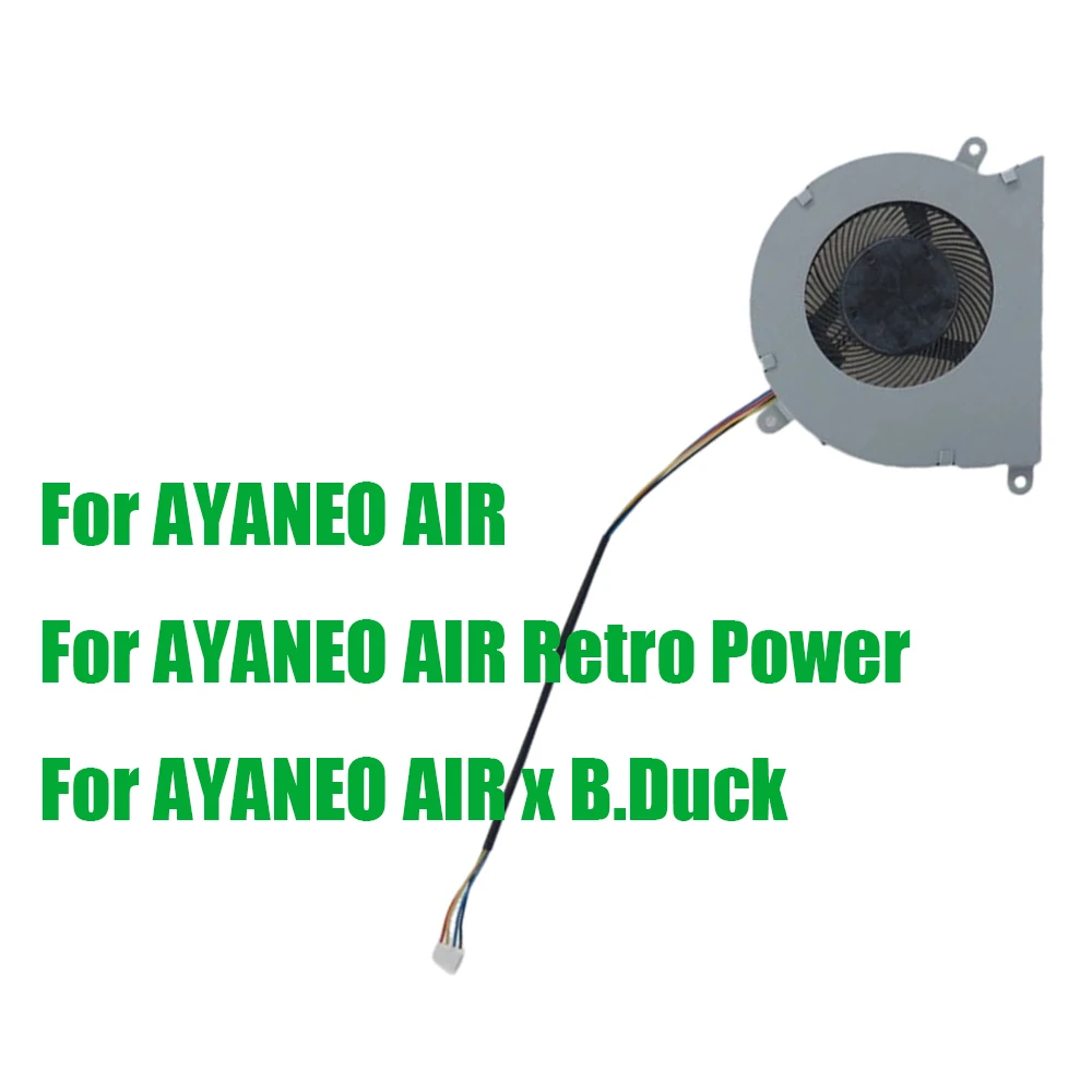 

CPU Fan For AYANEO AIR For AYANEO AIR Retro Power For AYANEO AIR x B.Duck DC05V 0.50A 4PIN Replacement